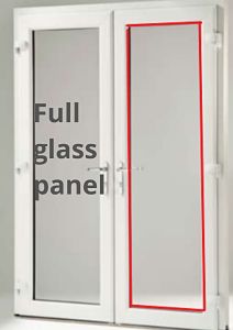 Full Glass Panel Option